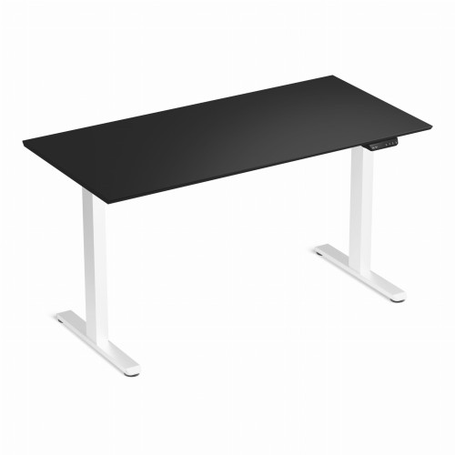Biurko regulowane z elektryczną regulacją wysokości Control Flex+ 140 Biały / Czarny LVNSystem