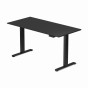 Biurko regulowane z elektryczną regulacją wysokości Control Flex+ 140 Czarny / Czarny LVNSystem