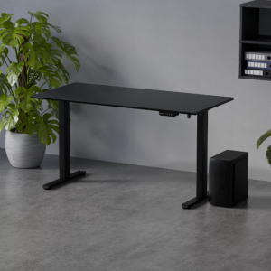 Biurko regulowane z elektryczną regulacją wysokości Control Flex+ 140 Czarny / Czarny LVNSystem