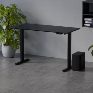 Biurko regulowane z elektryczną regulacją wysokości Control Flex+ 140 Czarny / Czarny LVNSystem