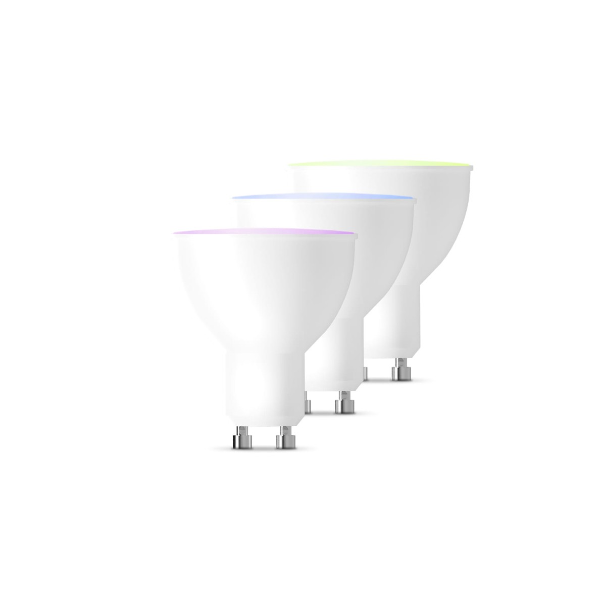 zestaw żarówek wifi zestaw żarówek led zestaw żarówek smart komplet żarówek led wi-fi smart gu10 lvnsystem