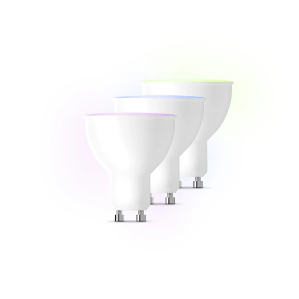 zestaw żarówek wifi zestaw żarówek led zestaw żarówek smart komplet żarówek led wi-fi smart gu10 lvnsystem