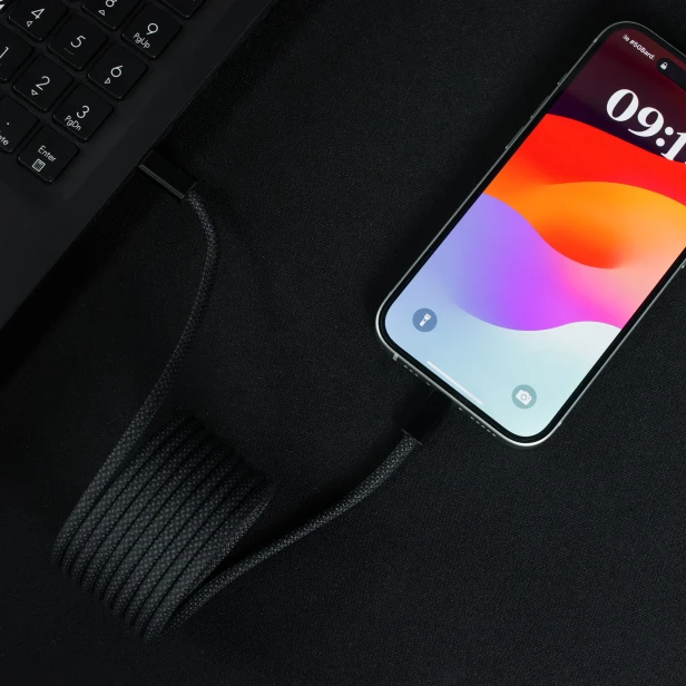 Kabel usb-c 2m lvnsystem kabel magnetyczny zestaw dwóch kabli usb-c magnetycznych