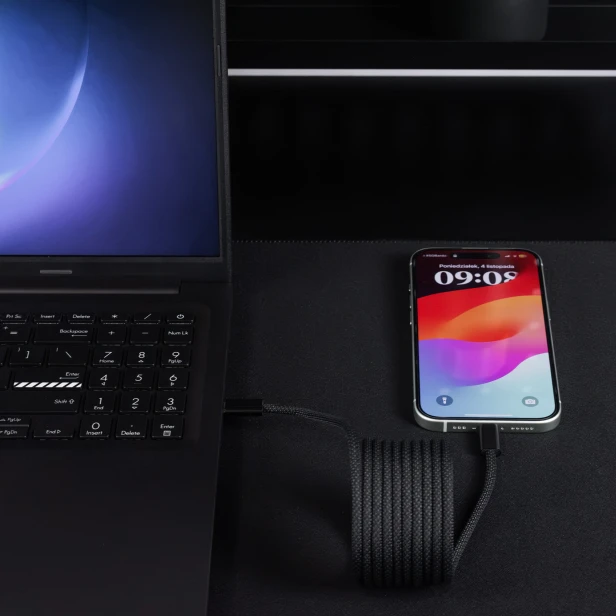 Kabel usb-c 2m lvnsystem kabel magnetyczny zestaw dwóch kabli usb-c magnetycznych