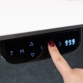 Biurko z elektryczną regulacją wysokości biurko elektryczne Control Pro 120 Biały / Biały