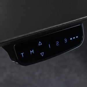 Biurko z elektryczną regulacją wysokości biurko elektryczne Control Pro 120 Biały - Czarny LVNSystem