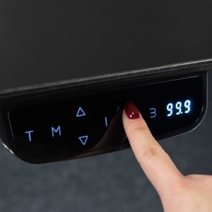 Biurko z elektryczną regulacją wysokości biurko elektryczne Control Pro 120 Biały - Czarny LVNSystem