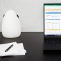 Biurko z elektryczną regulacją wysokości biurko elektryczne Control Pro 120 Biały - Czarny LVNSystem