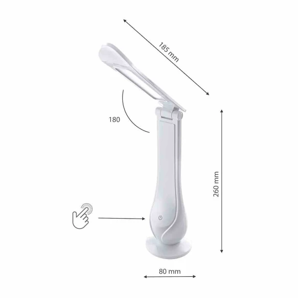 Lampka na biurko Lilly White 4W LED LVNSystem