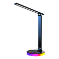 Lampka biurko Bruno Black 5W LED RGB LVNSystem