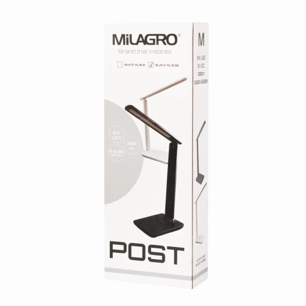 Lampka na biurko Post Black 5W LED LVNSystem