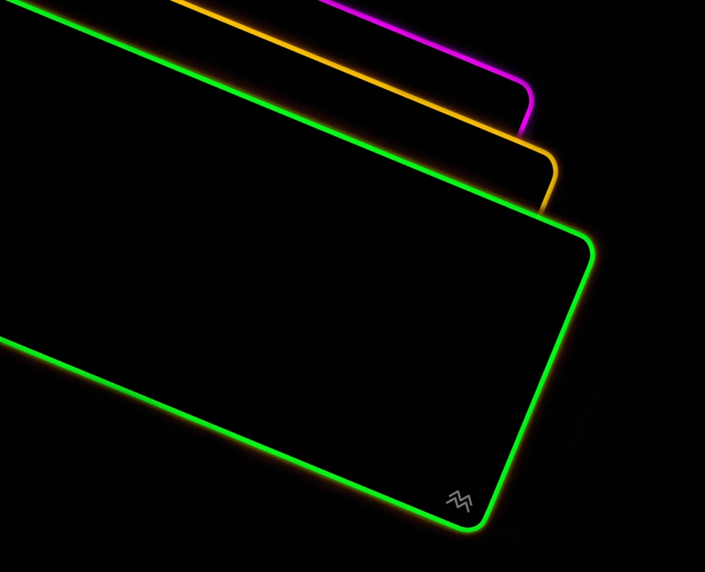 Podkładka pod myszkę i klawiaturę RGB 800 x 300 mm – w aranżacji wnętrza