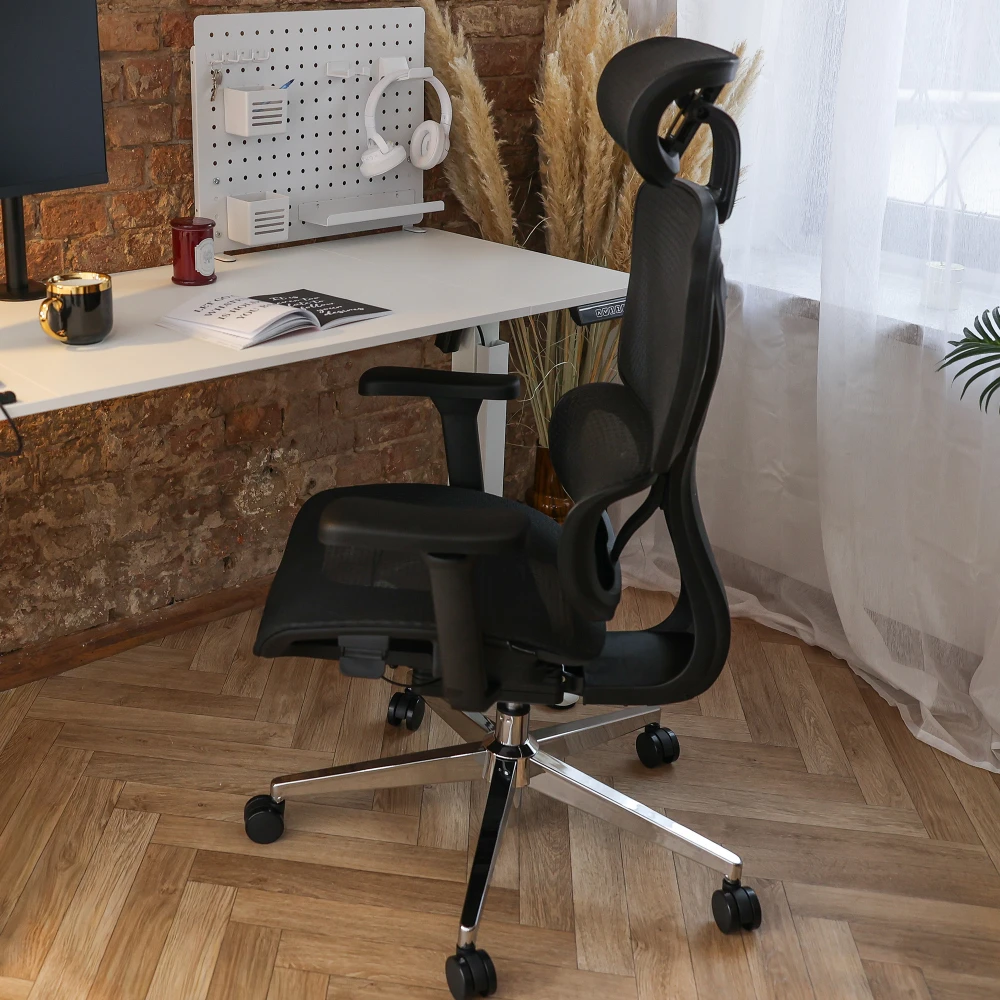 Fotel Control Pro czarny – w aranżacji wnętrza