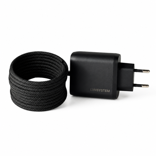 Ładowarka sieciowa GaN 45W PPS USB-C Kabel USB magnetyczny USB-C PD 60W 2m...stem_1.png