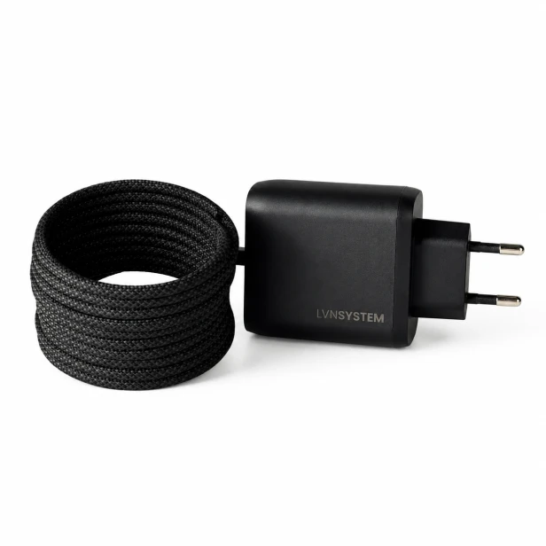 Ładowarka sieciowa GaN 45W PPS USB-C Kabel USB magnetyczny USB-C PD 60W 2m...stem_1.png