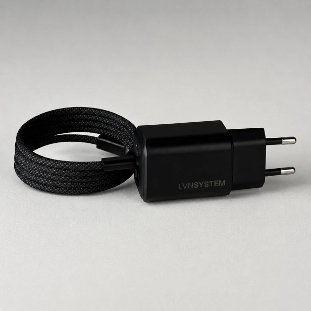 Ładowarka sieciowa GaN 65W PPS 2xUSB-C+USB-A Kabel USB magnetyczny USB-C -...stem_1.png