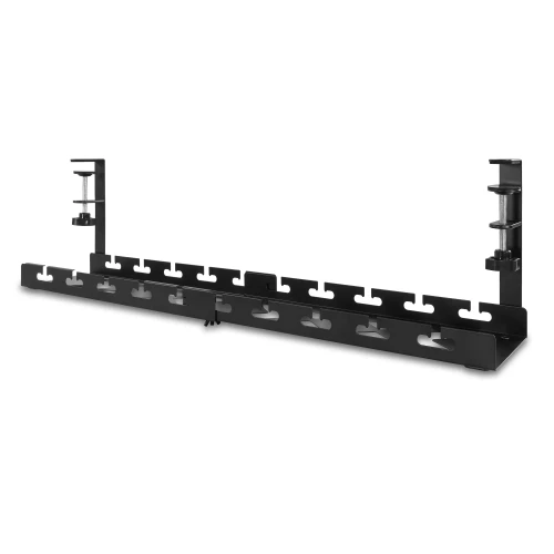 Organizer na kable CM1 Flex – rozsuwany koszyk pod biurko 44–72 cm