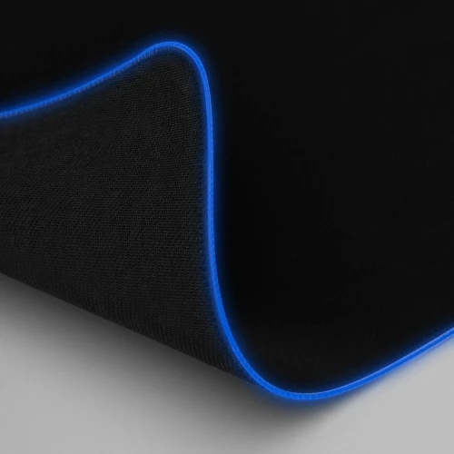 Podświetlana krawędź podkładki RGB na niebiesko