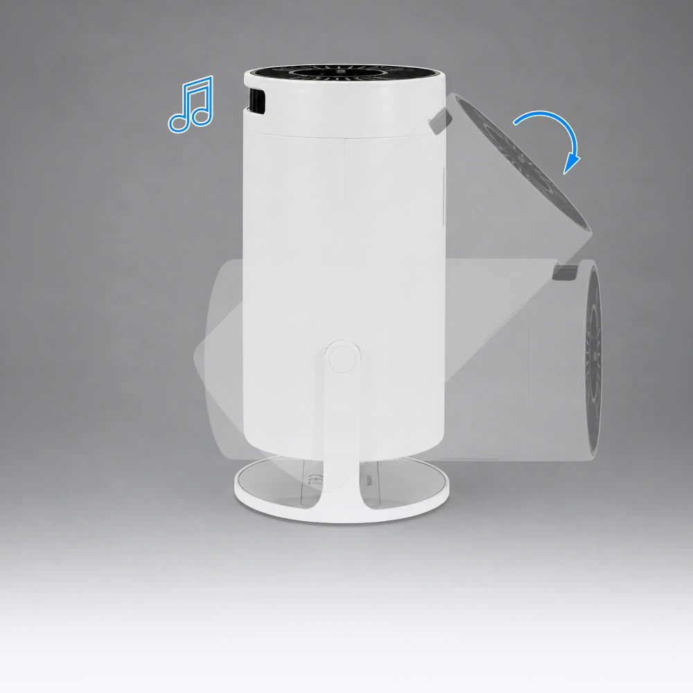 Projektor P720 z obrotem 180° i głośnikiem
