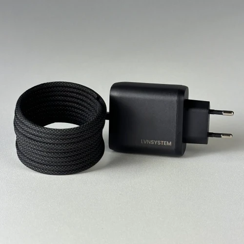 Ładowarka GaN 45W z kablem magnetycznym USB-C 60W