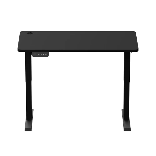 Biurko Control Series 120 czarny – widok z przodu