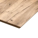 Blat do biurka z podcięciem Desktop Dąb Craft Złoty 120 / 138 cm LVNSystem