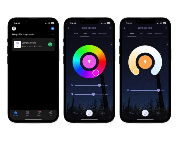 żarówka wifi żarówka led żarówka smart żarówka e27
