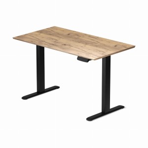 Biurko regulowane elektrycznie biurko z regulacją wysokości Control Pro 120 Czarny - Craft Złoty _03