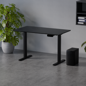 Biurko regulowane elektrycznie biurko z regulacją wysokości Control Pro 120 Czarny - Czarny _01