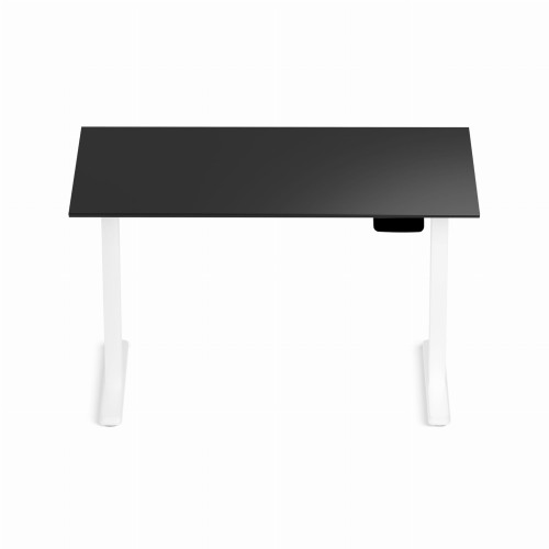 biurko z regulacją wysokości biurko regulowane elektrycznie LVNSYSTEM Control Pro Biały / Czarny _02
