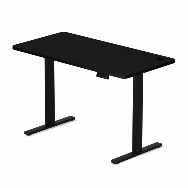 Biurko regulowane elektrycznie biurko z elektryczną regulacją wysokości Control+ Czarny